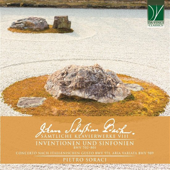 Cover for Pietro Soraci · Johann Sebastian Bach: Samtliche Klavierwerke VIII - Inventionen Und Sinfonien (CD) (2024)