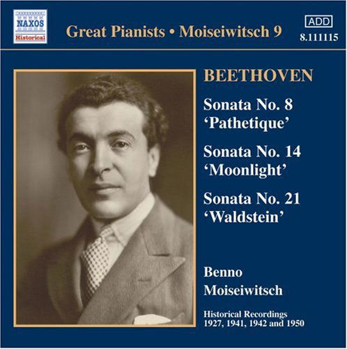 Cover for Beethoven · Beethoven: Piano Sonatas Nos. 8 14 &amp; 21 (CD) (2006)