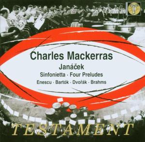 Cover for Sir Charles Mackerras · Romanian Folk Dances Testament Klassisk (CD) (2000)