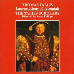 Cover for Tallis Scholarsphillips · Tallis Lamentations Jeremiah (CD) (2001)