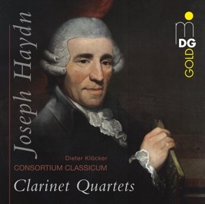Cover for Haydn / Gambaro / Consortium Classicum · Clarinet Quartets No. 1 &amp; 2 &amp; 3 (CD) (2015)