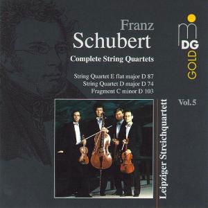 String Quartets 5 - Schubert / Streichquartett - Musique - MDG - 0760623060521 - 19 novembre 1996