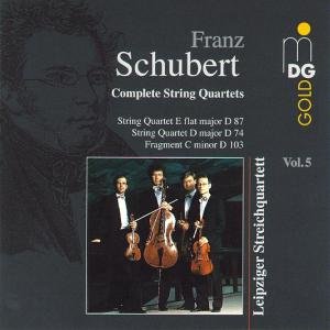Cover for Schubert / Streichquartett · String Quartets 5 (CD) (1996)