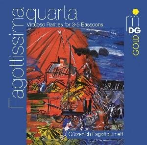 Cover for Gürzenich Fagottquintett · Fagottissima Quarta MDG Klassisk (CD) (2009)