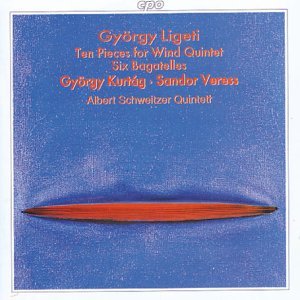 Cover for Ligeti / Kurtag · Wind Quintet (CD) (2000)