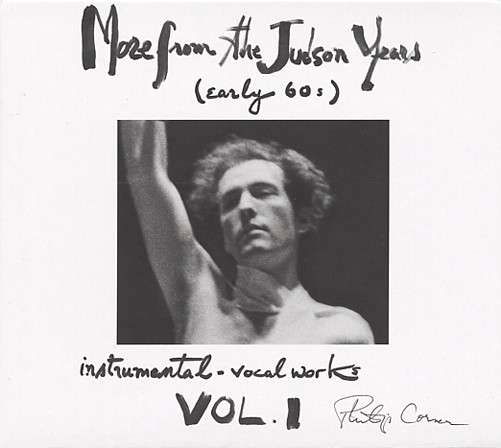 Cover for Philip Corner · More from the Judson Years (Early 60s) Vocal 1 (CD) (2014)