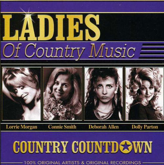 Cover for Va-Country Countdown · Ladies of Country Music (CD)