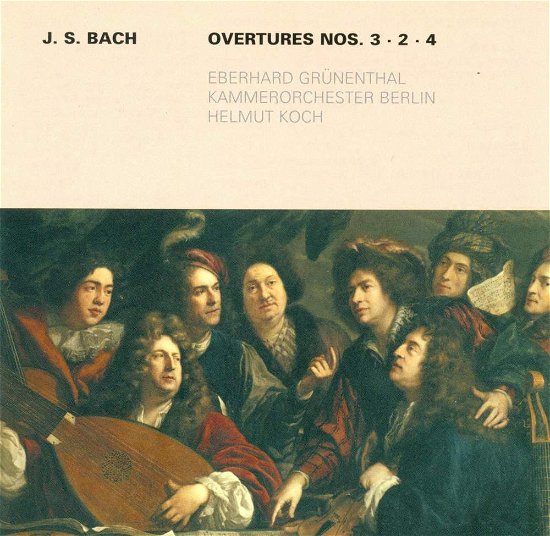 Cover for Bach · Overtures 2 3 &amp; 4 (CD) (2005)
