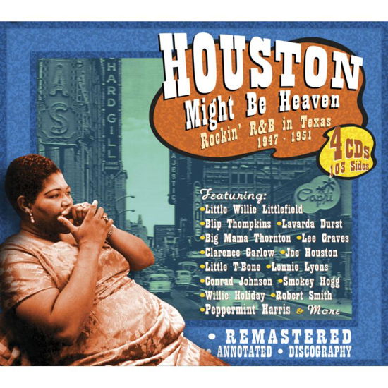 Houston Might Be Heaven: Rockin R&b Texas / Var - Houston Might Be Heaven: Rockin R&b Texas / Var - Music - JSP - 0788065778521 - April 19, 2011