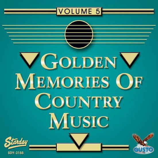 Cover for Golden Memories of Country Music 5 / Various (CD) (2013)