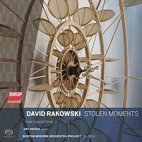 Cover for David Rakowski · Rakowski, David-Stolen Moments - Piano Concerto No (CD) (2023)