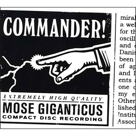 Cover for Mose Giganticus · Commander (CD) (2008)