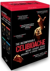 Cover for Sergiu Celibidache · * The Incomparable Celibidache (DVD) [Box set] (2014)