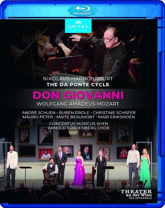 Cover for Mozart / Concentus Musicus Wien / Harnoncourt · Don Giovanni (Blu-ray) (2021)