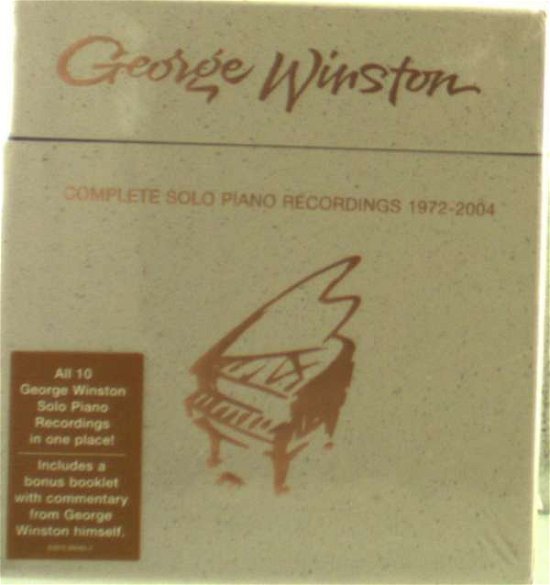 Complete Solo Piano Recordings 1972-2004 - George Winston - Musik - WINDHAM HILL - 0828768948521 - 3. oktober 2006