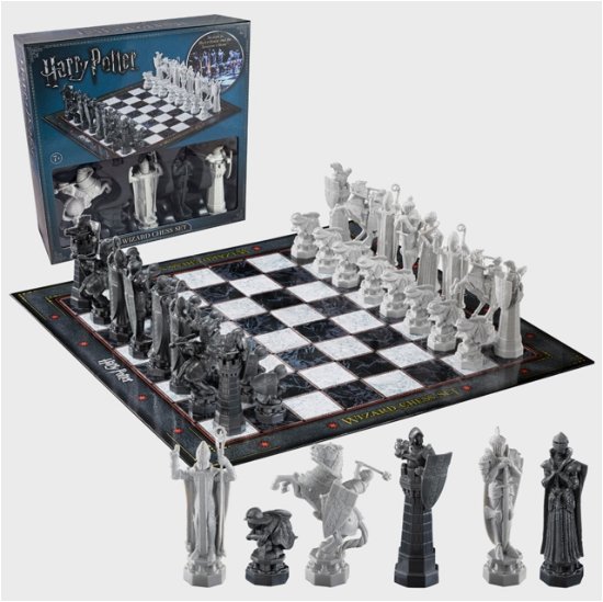 Wizard Chess Set (Retail Packaging) - Harry Potter - Jeu de société - NOBLE COLLECTION UK LTD - 0849421004521 - 