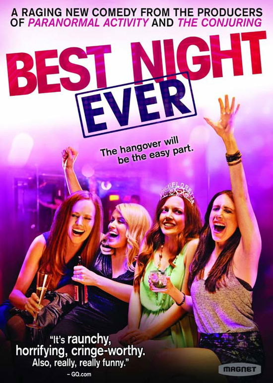 Cover for Best Night Ever DVD (DVD) [Widescreen edition] (2014)