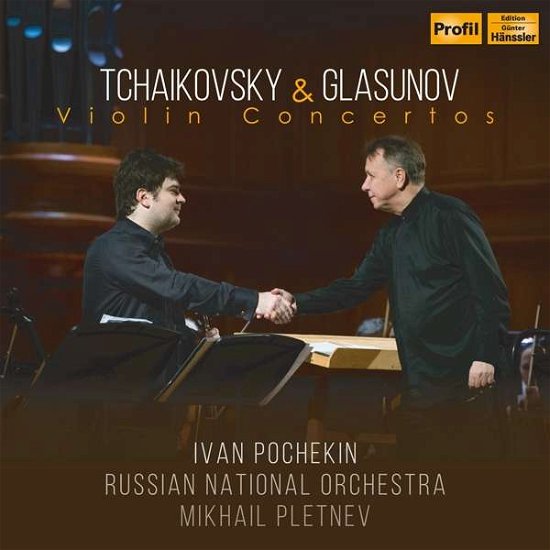 Cover for Ivan Pochekin · Tchaikovsky &amp; Glasunov: Violin Concertos (CD) (2022)