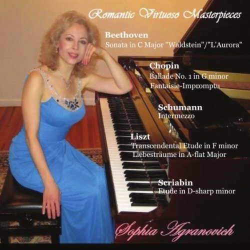 Romantic Virtuoso Masterpieces - Agranovich Sophia - Musik - SOPHIA AGRANOVICH - 0884501444521 - 1. december 2010