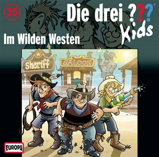 Cover for Die Drei ??? Kids · 035/im Wilden Westen (CD) (2013)