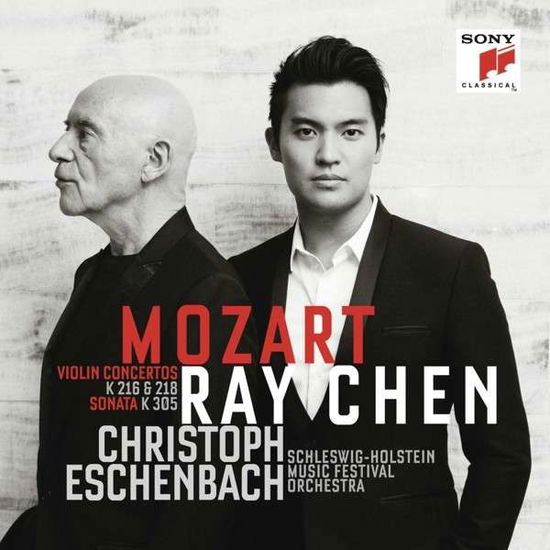 Cover for Ray Chen · Mozart: Violin Concertos &amp; Sonata (CD) (2014)