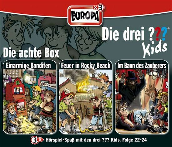 Cover for Die Drei ??? Kids · Die Drei ??? Kids - 08/3Er Box (Folgen 22-24) (CD) (2015)