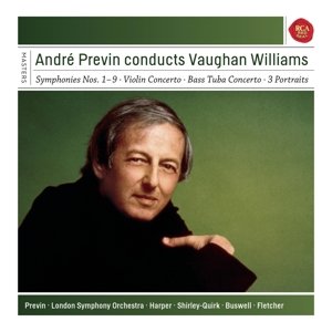 Cover for Williams / Harper / Buswell · Andre Previn Conducts Vaughan Williams (CD) [Box set] (2016)