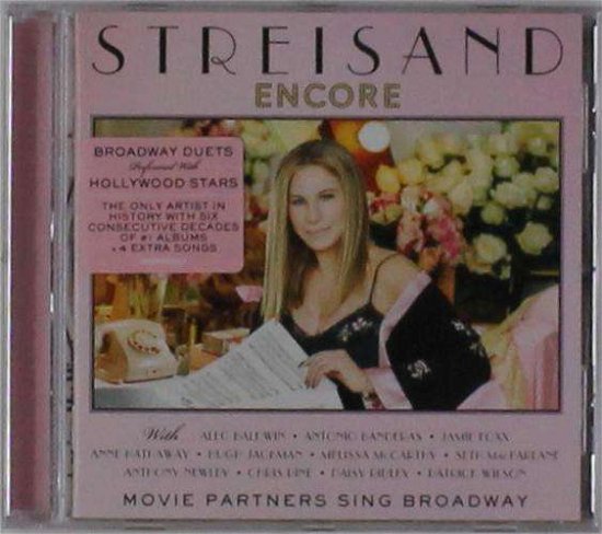 Cover for Barbra Streisand · Encore: Movie Partners Sing Broadway (CD) [Deluxe edition] (2016)