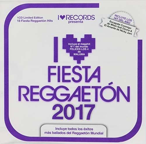 Cover for I Love Fiesta Reggaeton 2017 / Various (CD) (2017)