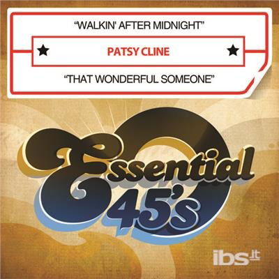 Cover for Patsy Cline  · Walkin After Midnight / That Wonderful Someone (CD)