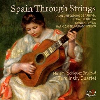 Cover for Zemlinsky Quartet · Spain Through Strings (CD) (2013)