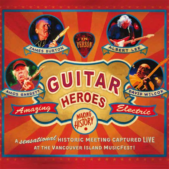 Heroes Guitar - Garrett,amos & Burton,james - Musiikki - DIXIE FROG - 3149028070521 - tiistai 5. toukokuuta 2015