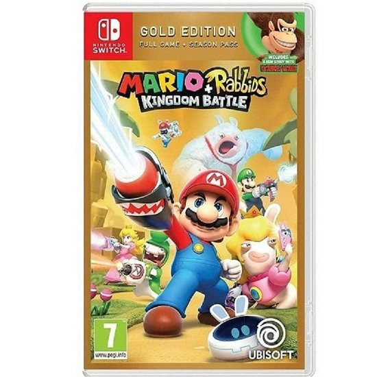Cover for Nintendo · Mario + Rabbids Kingdom Battle (SWITCH) [Gold edition] (2018)