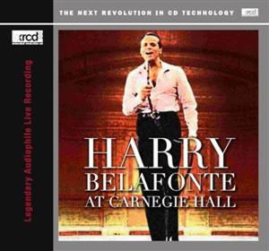 Cover for Harry Belafonte · At Carnegie Hall (CD) (2012)