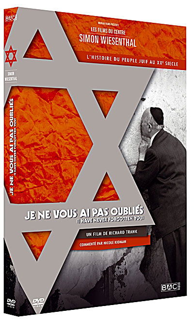 Je ne vous ai pas oubliÃ©s - Simon Wiesenthal - Filmy -  - 3700447502521 - 