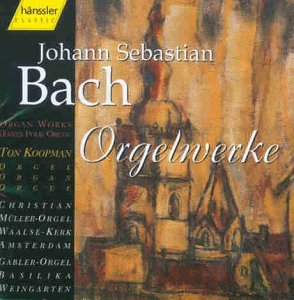 Organ Works - Bach Johann Sebastian - Koopman Ton - Musik - HANSSLER CLASSIC - 4010276008521 - 6. juli 2001