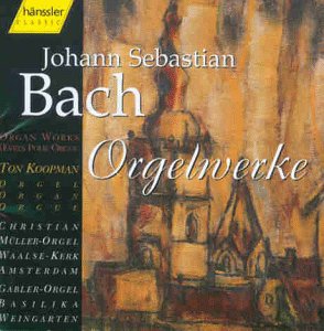 Orgelwerke - Johann Sebastian Bach - Muziek - HANSSLER - 4010276008521 - 8 mei 1998