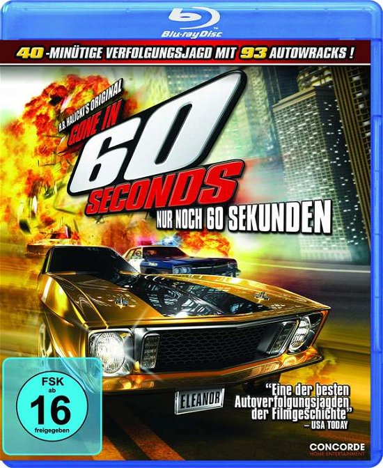 Cover for Nur Noch 60 Sekunden/bd (Blu-ray) (2013)