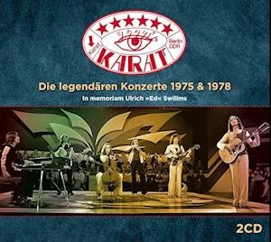 Cover for Karat · Die legendären Konzerte 1975 + 1978 (CD)