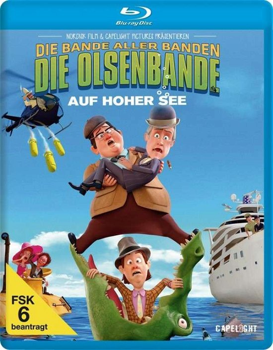 Cover for Jorgen Lerdam · Olsen Banden på dybt vand (2013) [BLU-RAY] (DVD) (2024)