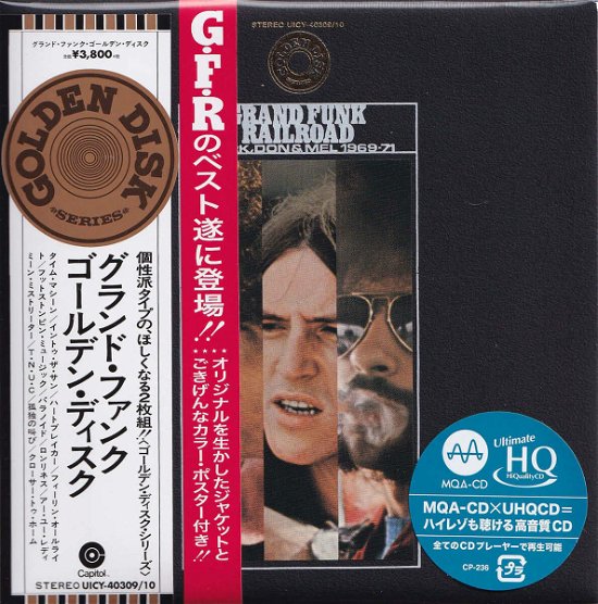 Cover for Grand Funk Railroad – Mark, Don &amp; Mel 1969-71 (CD)