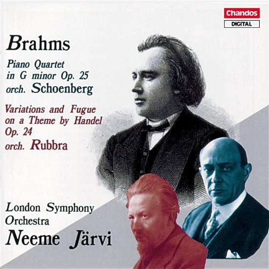 Cover for Brahms / Jarvi / Lso · Piano Quartet (CD) (1992)