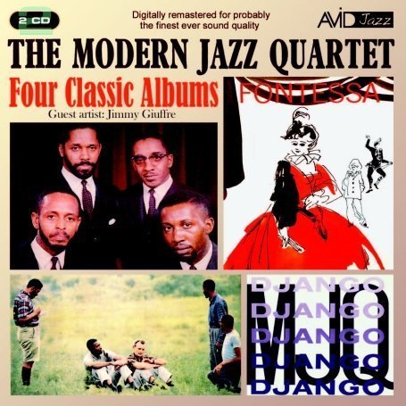 Cover for Modern Jazz Quartet · Four Classic Albums (The Modern Jazz Quartet / Django / Fontessa / The Modern Jazz Quartet At Music Inn) (CD) (2008)