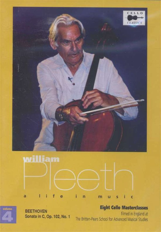 Cover for William Pleeth · A Life In Music 4: Beethoven (DVD) (2007)
