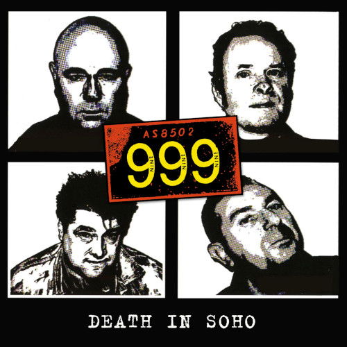 Cover for 999 · Death In Soho (CD) (2025)