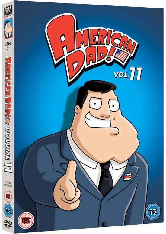 Cover for American Dad! - Volume 11 (DVD) (2016)