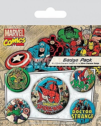 Cover for Marvel: Retro · Spider-Man (Pin Badge Pack) (MERCH)