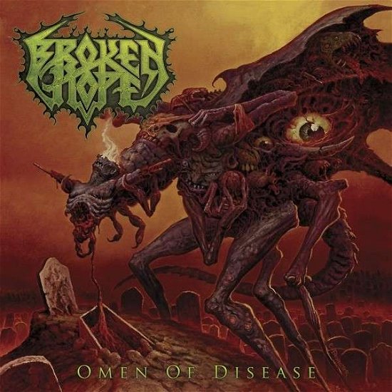 Cover for Broken Hope · Omen Of Disease (CD) (2022)