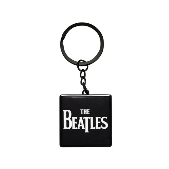 Keyring Metal - The Beatles - Logo (Black) - The Beatles - Merchandise - BEATLES - 5055453416521 - April 5, 2024