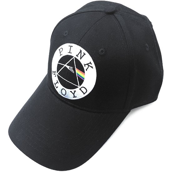 Pink Floyd Unisex Baseball Cap: Circle Logo - Pink Floyd - Fanituote - ROCK OFF - 5056170668521 - 